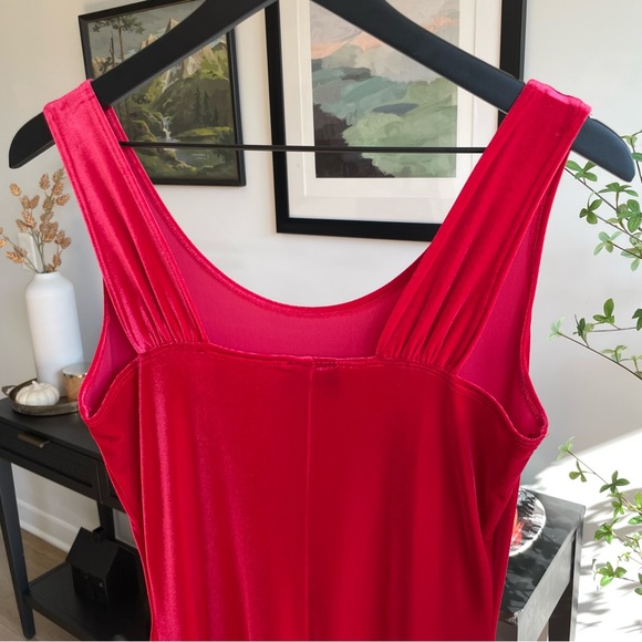 Vintage 90s High Maintenance Velvet Dress - Picture 2 of 16